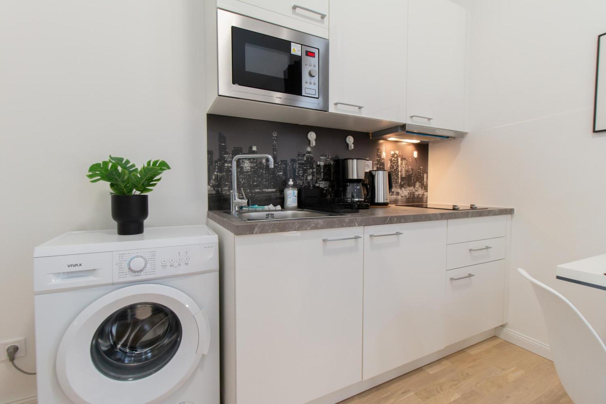Washingtonova Cr Apartments براغ المظهر الخارجي الصورة