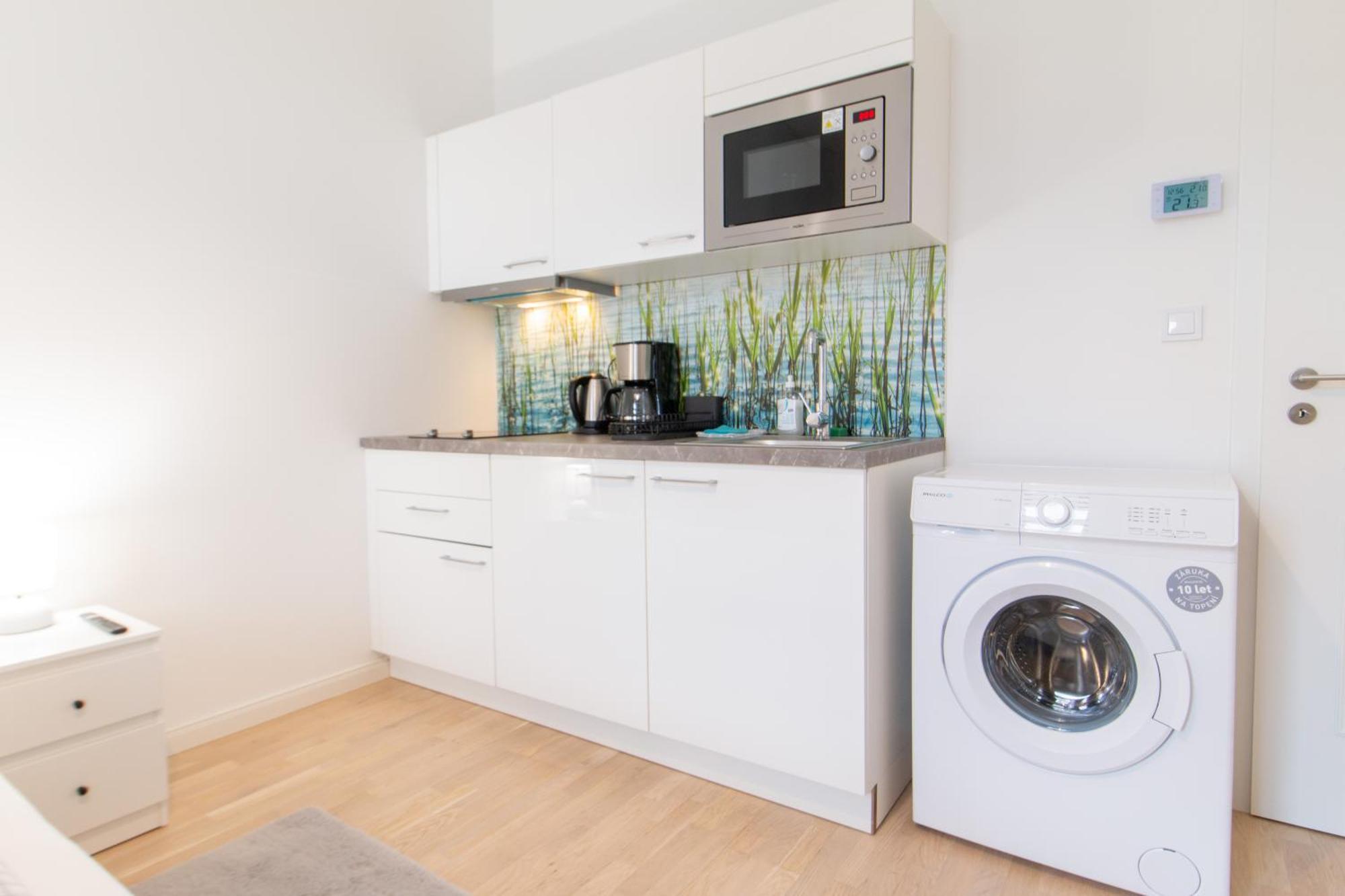 Washingtonova Cr Apartments براغ المظهر الخارجي الصورة
