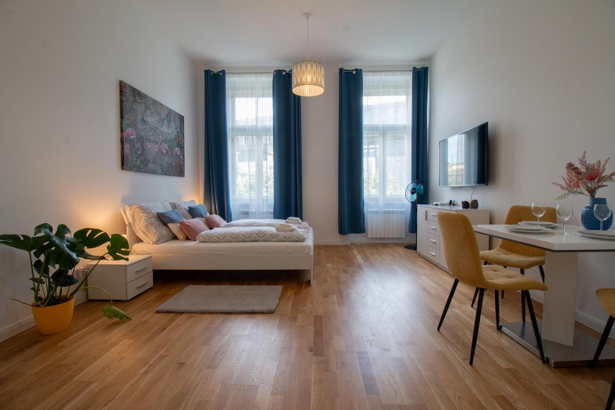 Washingtonova Cr Apartments براغ المظهر الخارجي الصورة
